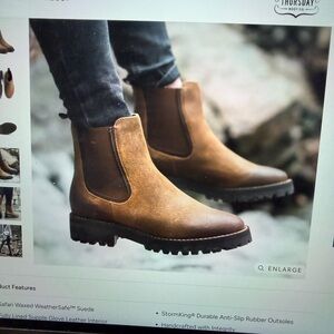 Thursday Women’s Brown Chelsea Legend Boots